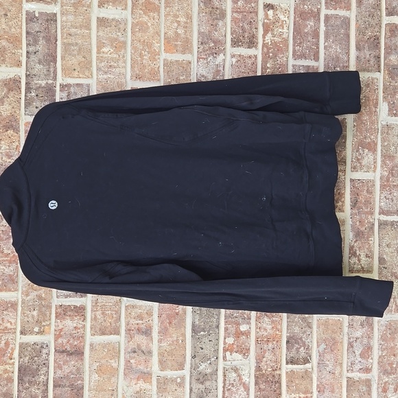 Lululemon Luon Mens Kung Fu Vent Tech Full Zip Jacket Black Size L - Picture 2 of 3